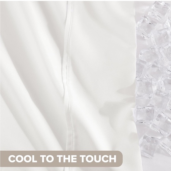 nwt UGG Full Sheet Set 4 Piece Luxury Premium Bedding Set in White Deep Pockets - Picture 14 of 17